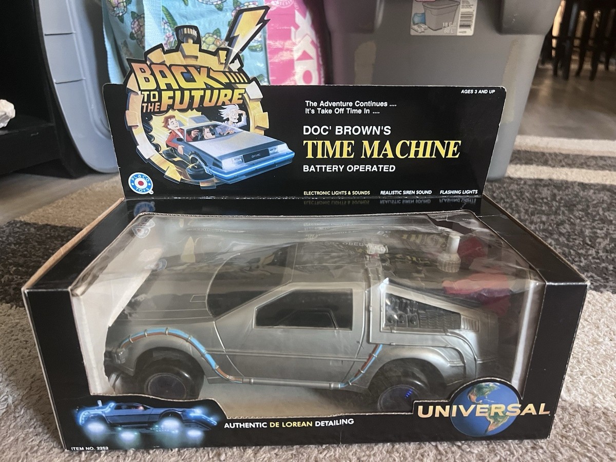 Placo toys Doc Brown's Back to the Future DeLorean Time Machine | eBay