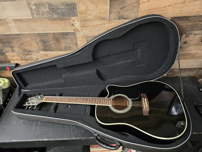 #ad Takamine EF341C Black Electric Acoustic W Case $649.99