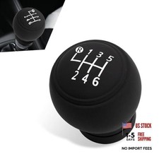 Car Gear Shift Knob Cover, 6 Speed Silicone Anti-Slip Gear Shift Protector,