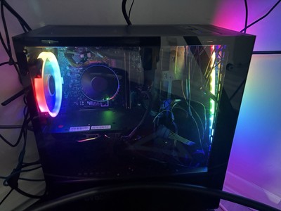 AMD Radeon RX 580 8GB, Core i5-12400F, 32GB RAM, 512GB Compact Gaming PC