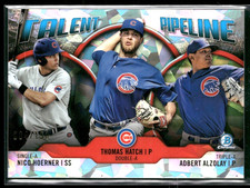 2019 Bowman Talent Pipeline Chrome Atomic Refractor /150 NICO HOERNER Cubs