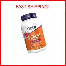 NOW Foods Supplements, ADAM  Men's Multivitamin with Saw Palmetto, Lycopene, Alp