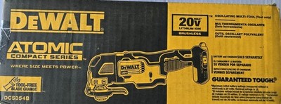 Dewalt DCS354B 20V MAX Atomic Oscillating Multi-Tool (Tool Only) NEW