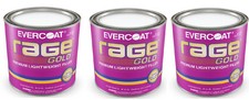 Evercoat Rage Gold Gallon 112 With Hardener Fib.112 3 Pack Evercoat Rage Gold Gallon 112 With Hardener Fib.112 3 Pack