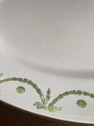Vintages T. Goode and Company 19 1/2 Platter Green Flower/Floral Ribbon border  — photo 7