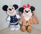 Disney Store Mickey & Minnie - nuiMOs Soft Toy Plush Outfits included Collector