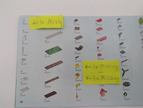 LEGO Angry Birds King Pigs Castle(75826)& Piggy Plane Attack(75822) 98% Complete