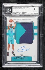 2019-20 Panini National Treasures Rookie 22/99 Cody Martin BGS 7 Patch Auto 6fs