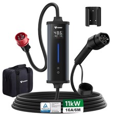 Goneo Mobile Wallbox 11 Kw Type 2 Cee (6–16 A) 6m Ricarica - Miniatura 1