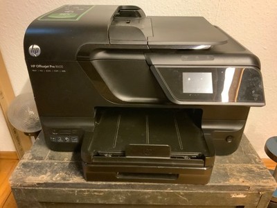 hp officejet pro 8600 + neuer Tintensatz!