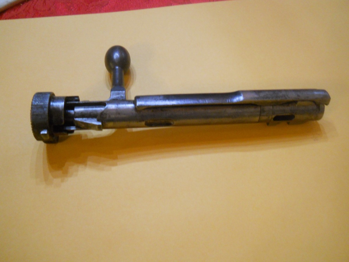 WW2 japanese type 38 arisaka complete bolt w early war knurled