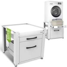 Waschmaschinen Untergestell mit Schublade und Ablage, 62x62x57,5 cm, RELLES