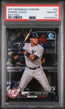 2017 Bowman Chrome Aaron Judge #56 "Batting" Rookie Card PSA 10 GEM MINT