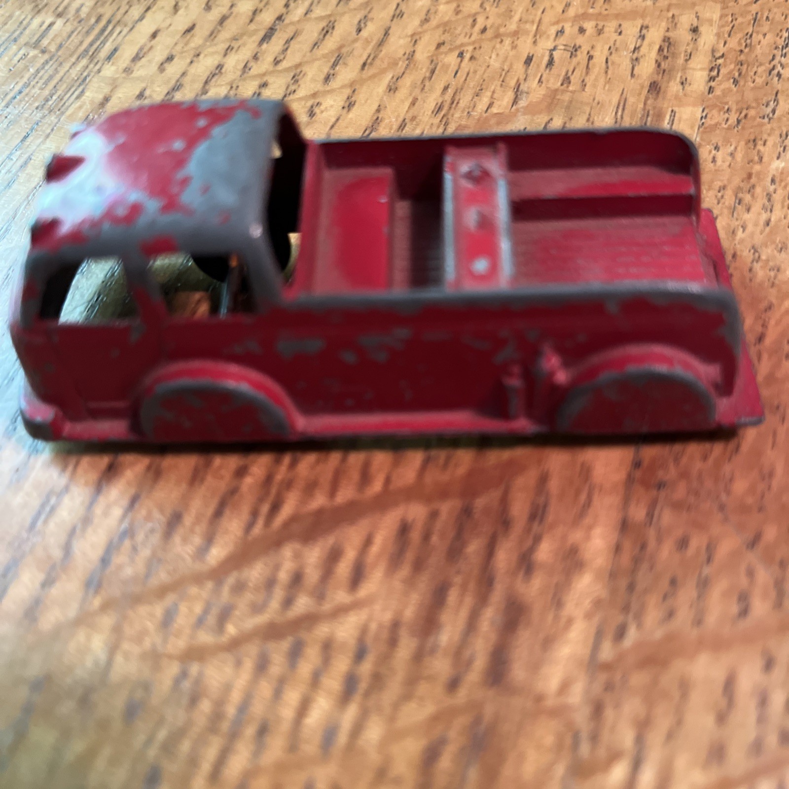 Vintage Tootsie Toy Chicago Truck Red Diecast Toy Car