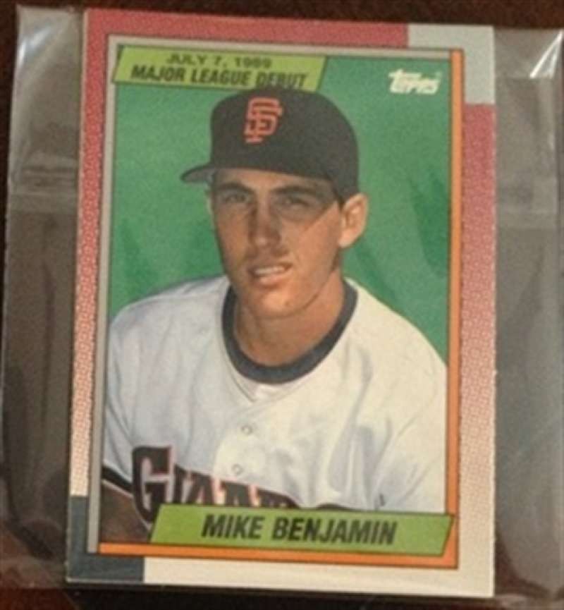 1990 Topps Major League Debut 1989 SF Giants Team Set 5 Cards NM-MT