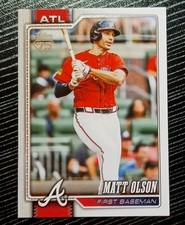 2026 Topps #39 MATT OLSON - ATLANTA BRAVES - NM-MT 