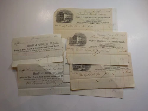 11 Civil War Documents Weapons Manufacturer Providence Tool Company Armory Lot