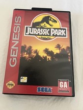 Jurassic Park Sega Genesis Complete w/ Case & Manual