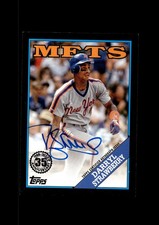 2023 Topps Update '88 Topps Baseball Autographs Black Darryl Strawberry /99 Mets