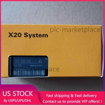 1PC B&R X20BB80 PLC Module X20 BB 80 NEW In Box Expedited Shipping