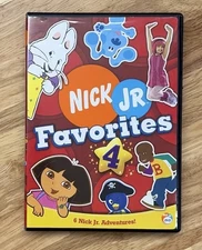 Nick Jr. Favorites: Vol. 4 (DVD, 2006) Dora Blues Clues Max Ruby Little Bill OOP