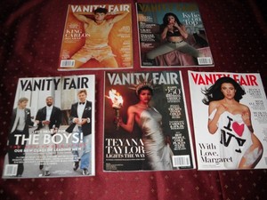 FIVE (5) Issues  Vanity Fair   2026 Kylie Jenner Leading Men Sports Issue & More