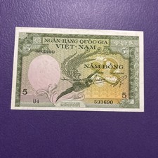 South Vietnam- 5 Dong- 1955