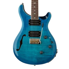 PRS SE Custom 24 Semi-Hollow Piezo Electric Guitar - Lake Blue