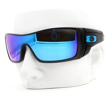 Oakley Batwolf Sunglasses OO9101-5827 Polished Black Prizm Sapphire with Pouch