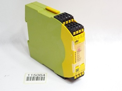 Pilz 751104 PNOZ s4 C 24VDC 3 n/o 1 n/c Sicherheitsschaltgerät / Neuwertig
