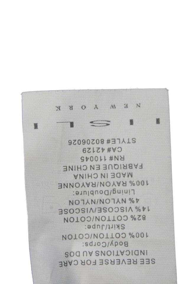 Vestido negro sin mangas Iisli para mujer tejido de algodón a rayas cuello redondo talla L Foto 4 de 4