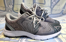 Inkkas Textile Athletic Shoes Mens 9 Womens 11 Line Camo Gray Green White Run