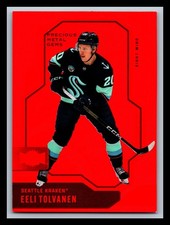 2024-25 Skybox Metal Universe PMG Red /100 EELI TOLVANEN #99
