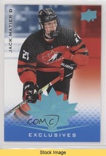 2021 Upper Deck Team Canada Juniors Blue Jack Matier #93 READ u2v