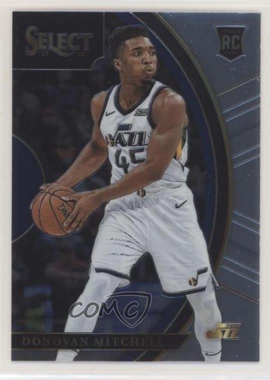 2017-18 Panini Select Concourse Donovan Mitchell #11 00bf