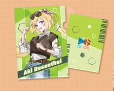 Capcom Street Fighter 6 Hololive Acrylic File Akirouzenthal Used,