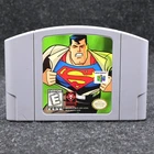 Superman 64 Nintendo 64 N64 Game Cartridge Authentic- Tested & Working