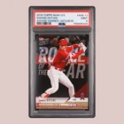2018 Topps Now MLB Shohei Ohtani RC #AW-1J ROY Winner Japanese PSA 9 LA Angels
