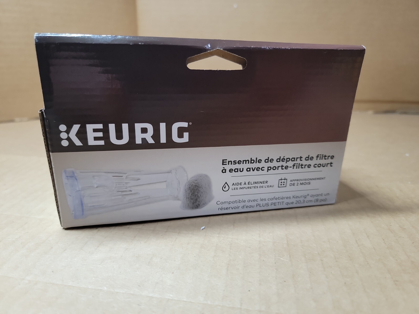 KEURIG Short Handle Water Filter Starter Kit 611247370674 eBay