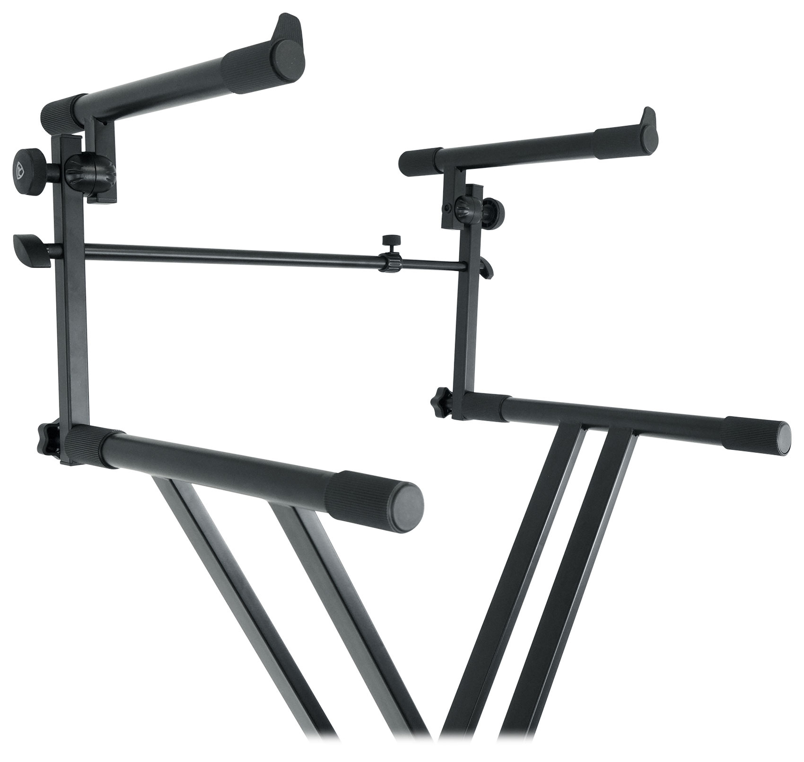 Rockville RKS42X X-Stand 2-Tier Keyboard or DJ Stand Fits Dexibell VIVO S7