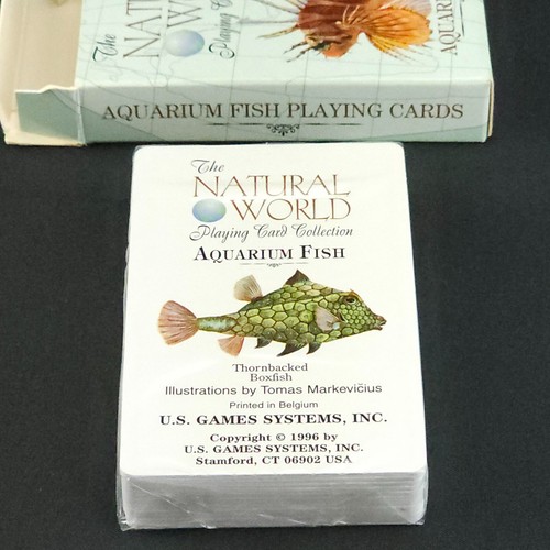 Vintage 1996 Aquarium Fish Playing Cards, The Natural World Collection - Picture 3 of 7