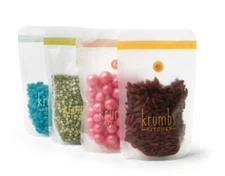 Krumbs Kitchen Essentials Seal & Store 4-Pack Dry Goods Storage Bags