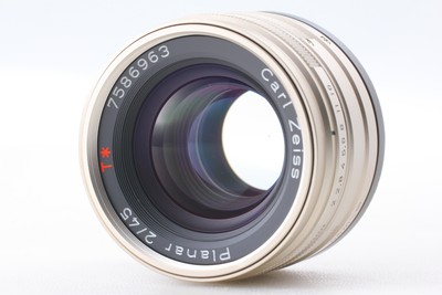 レンズ(単焦点) Contax Carl Zeiss Planar T* 45mm F2 7912 レンズ(単焦点) Contax Carl Zeiss Planar T* 45mm F2 7912 Carl Zeiss
