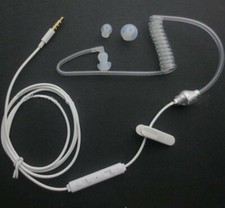 Headphones with wheat single-side in-ear vacuum coil spring headphones 3.5