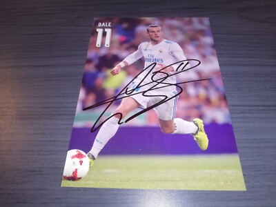 Gareth Bale hand signed Real Madrid autograph card | eBay