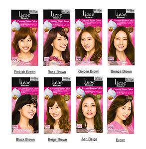 Liese Hair Dye Color Chart