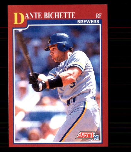 1991 Dante Bichette #37T