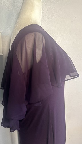 Abito da sera formale elegante viola taglia 8 - Foto 7 di 13
