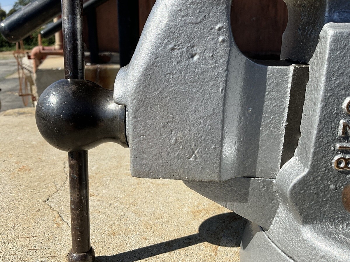 Vintage Samson 5218 Bench Vise 3 1/2” Jaws, Restored & Nice | eBay