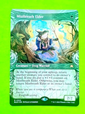 MTG Bloomburrow - Mistbreath Elder - Foil Showcase